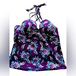 Ambrielle Top Swim Tankini (XL)